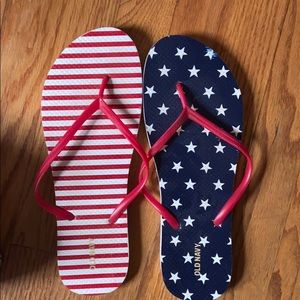 fourth of july flip flops